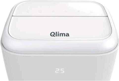 Actual product image Qlima P228 Portable air conditioner20 m2 air flow rate 300 m3 h (90 m²)