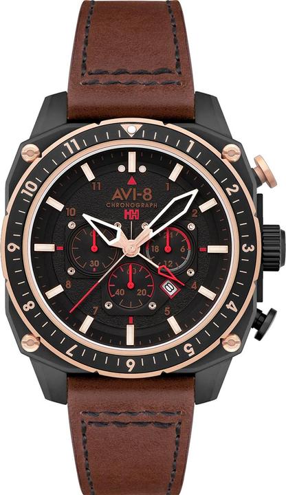 Actual product image AVI-8 AV-4100-09 (Chronograph)
