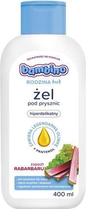 NIVEA BAMBINO RODZINA Żel 400ml Rabarbar 84891& (400 ml)