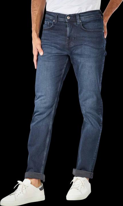 Actual product image Mustang Mid Rise Orlando Jeans Slim Fit Blue Black (W33/L32)