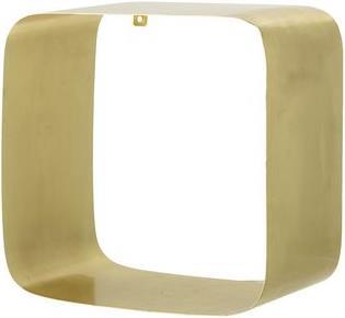 Produktbild Bloomingville Wandregal Box gold (30 x 18 x 30 cm)