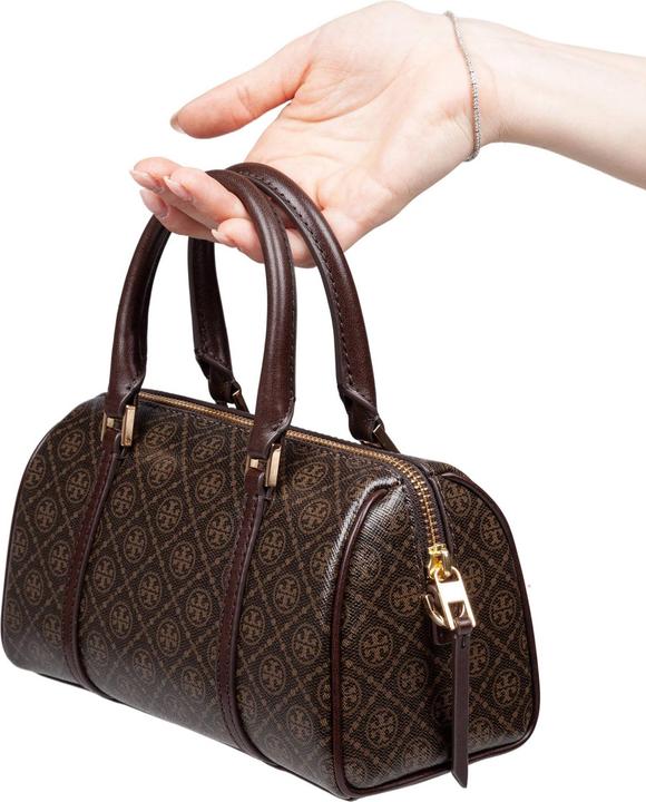 Image du produit Tory Burch mini handbag in canvas t monogram