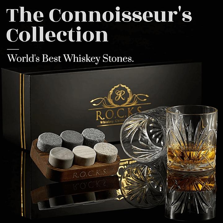 Produktbild Rocks Whiskey Chilling Stones Whiskey Steine Set (3 dl, 6 x, Whiskygläser)