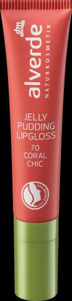 dm alverde Lip gloss Jelly Pudding (70 Coral Chick)