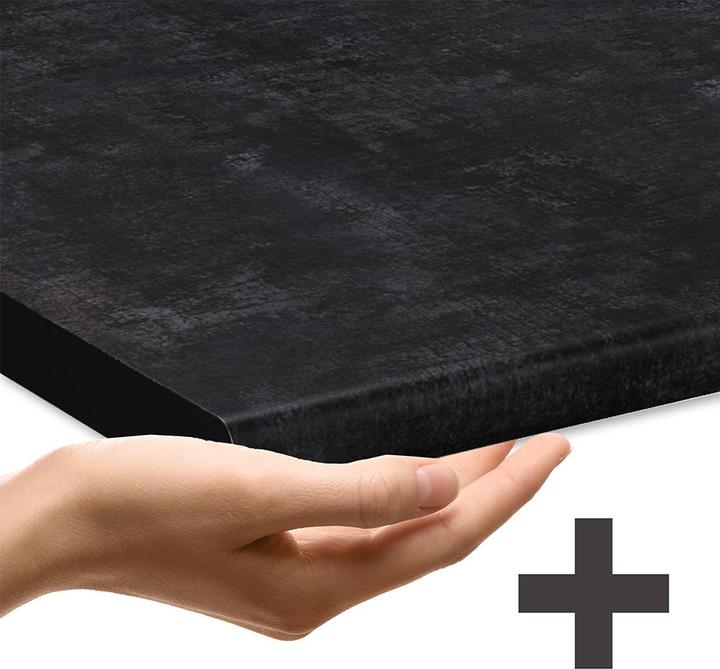 Actual product image Vicco Dishwasher front panel R-Line, Noble gray/Anthracite, 60 cm, WT Anthracite