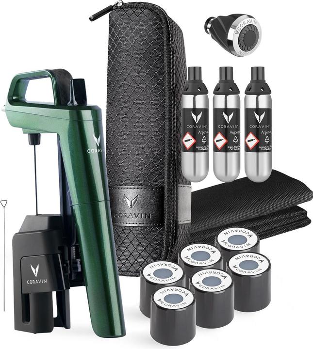 Produktbild Coravin Wijnsysteem Timeless Six+ - Green - Limited Edition- Black Friday 2024 Deals (-) (Weinausgiesser)
