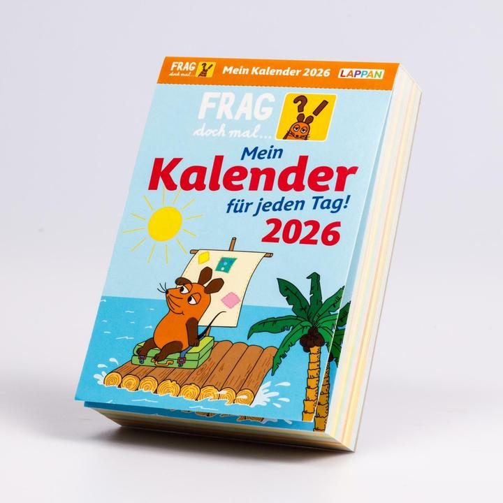 Actual product image Frag doch mal... die Maus: Tageskalender 2026 – Mein Kalender für jeden Tag! (German)