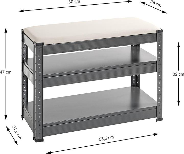 Produktbild HAKU Möbel Schuhbank