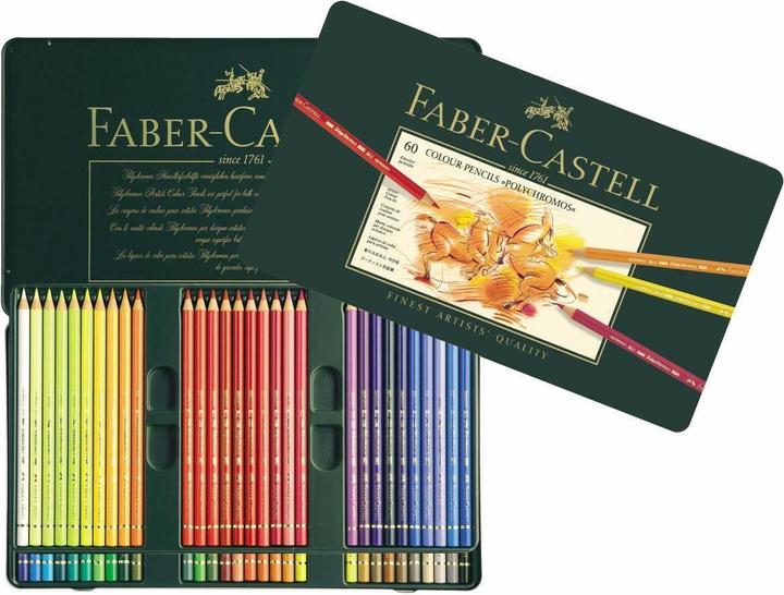 Image du produit Faber-Castell Polychromos (Multicolore, 60 x)