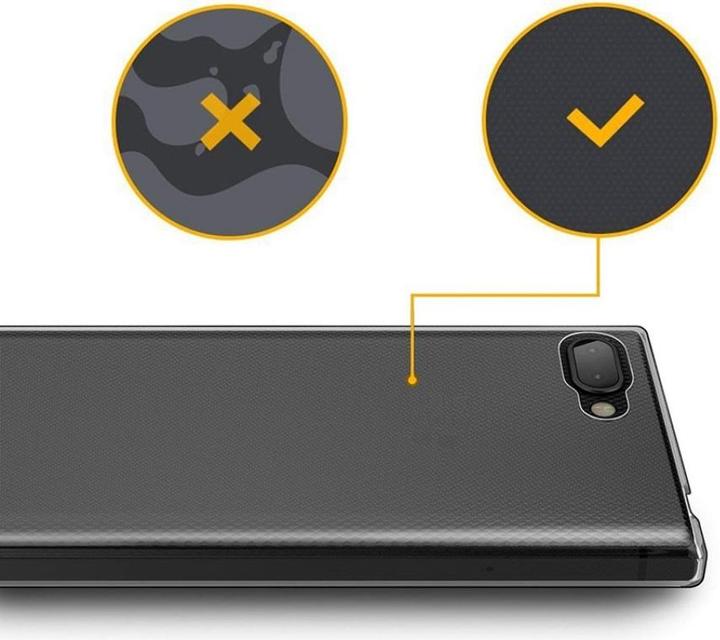 Actual product image Screenguard Blackberry Key2 Flexible TPU Clear Case (KEY2)