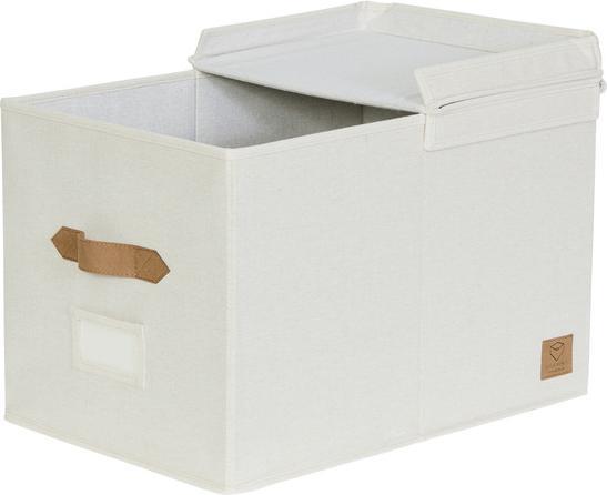 Love it Store it Scatola Premium con coperchio incernierato - XL (50 x 33 x 32,5 cm, 52.80 l)