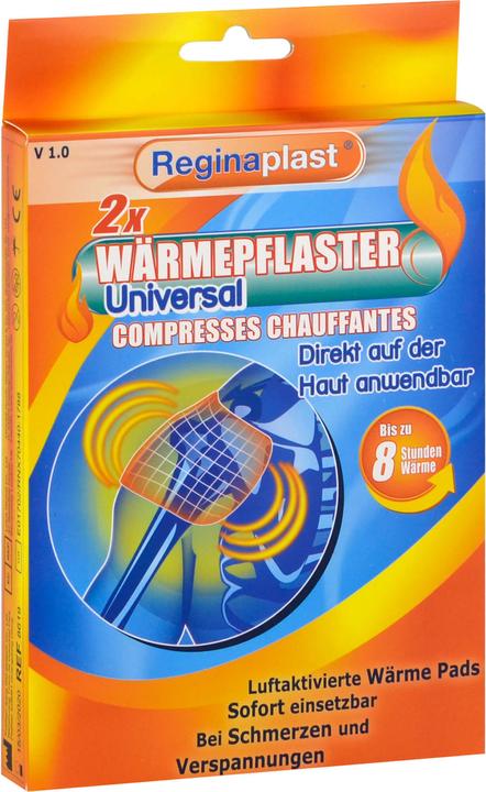 Produktbild Axisis Wärmepflaster ca.13x9,5cm, 2 St. Pflaster (2 x)