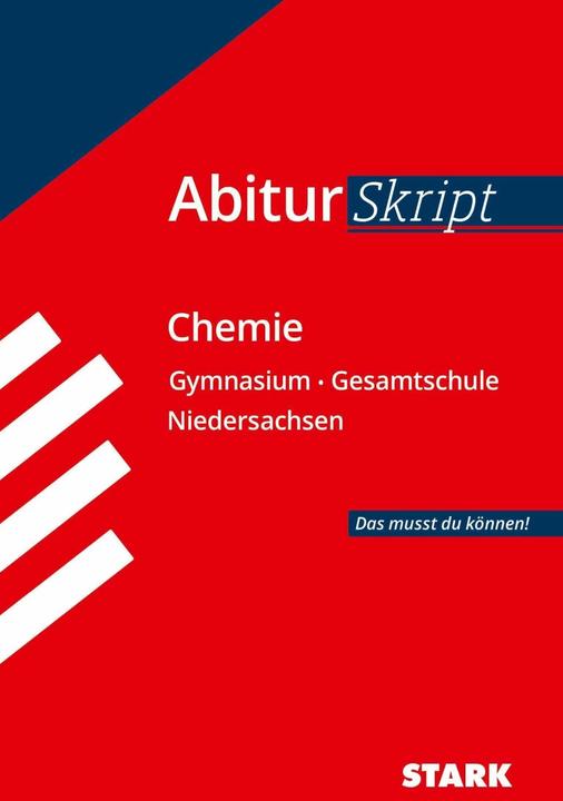 Produktbild AbiturSkript - Chemie - Niedersachsen (Deutsch, Thomas Gerl, Birgit Schulze, 2021)