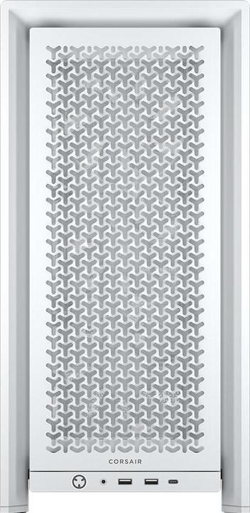 Actual product image Corsair Geh Midi FRAME 4000D RS Mid-Tower, White (Mini-ITX, ATX, mATX)