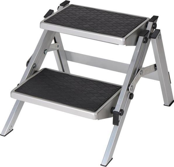 Berger Doppeltrittstufe Aluminium, klappbar