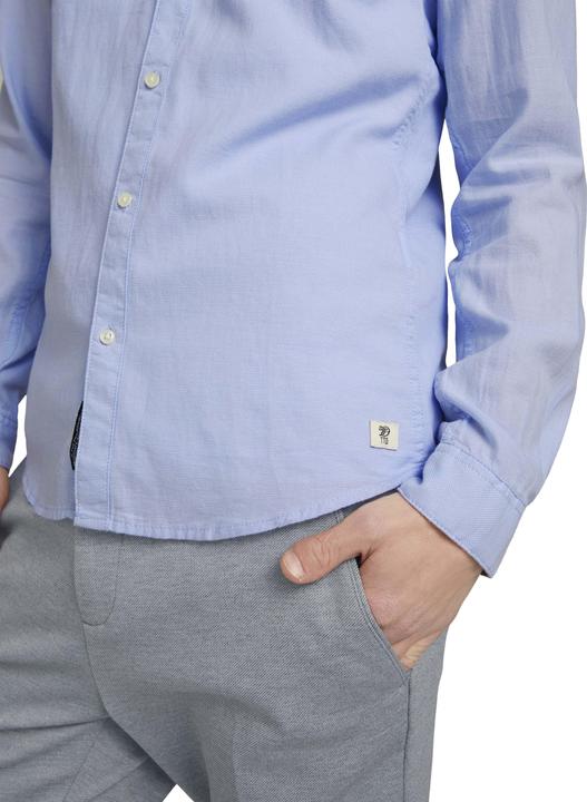 Image du produit Tom Tailor Hemd Shirt fein strukturiert mit Bio Baumwolle (L)