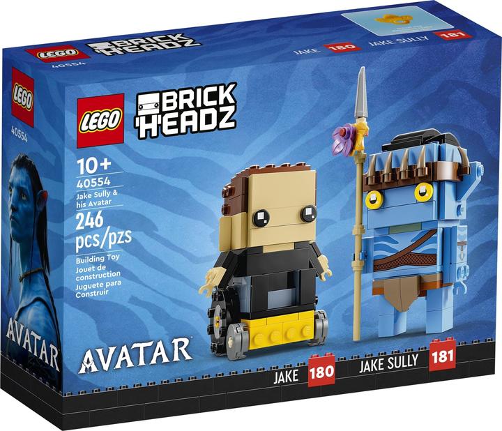 Produktbild LEGO BrickHeadz Jake Sully und sein Avatar 40554 (40554, LEGO Brickheadz, LEGO Seltene Sets)