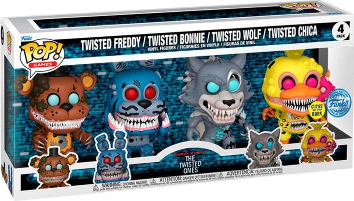 Produktbild Funko POP Pack 4 Figuren Five Nights at Freddys Exclusive
