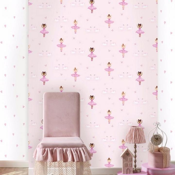 Actual product image Holden Décor Ballerina Wallpaper
