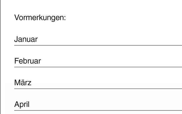 Produktbild Bühner 10-Jahreskalender (A4, Deutsch)