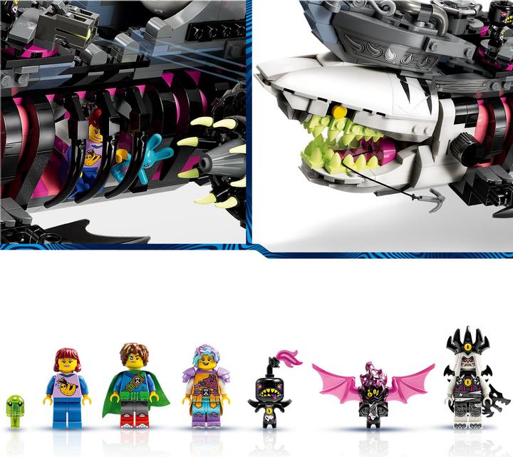 Actual product image LEGO Nightmare Shark Ship (71469, LEGO Dreamzzz)
