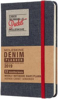 Produktbild Moleskine Wochen-Notizkalender (90 x 140 mm, Harter Einband)
