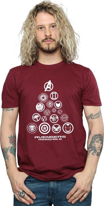 Immagine prodotto Avengers Endgame Pyramid Icons Maglietta Uomo (L)
