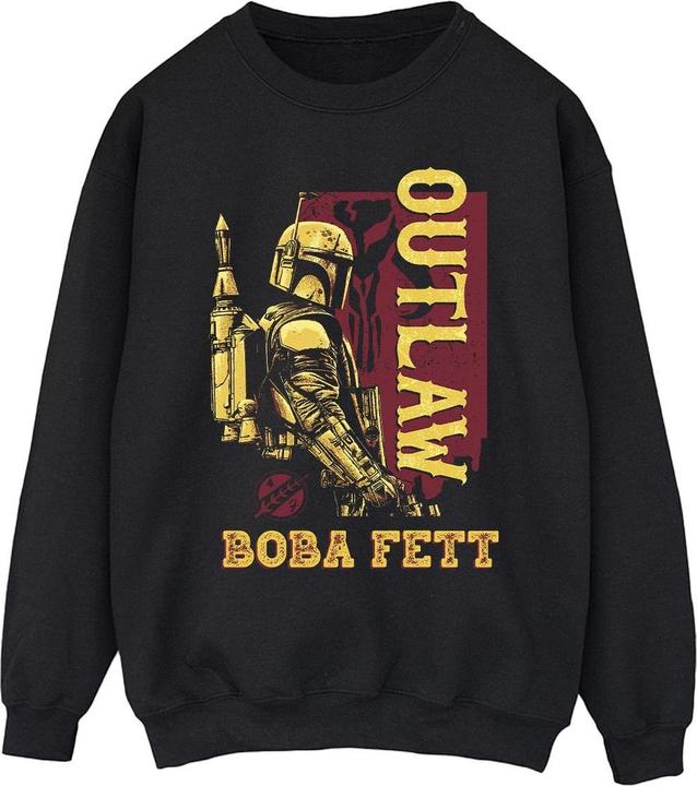 Immagine prodotto Star Wars The Book Of Boba Fett Distressed Outlaw Felpa Uomo (L)