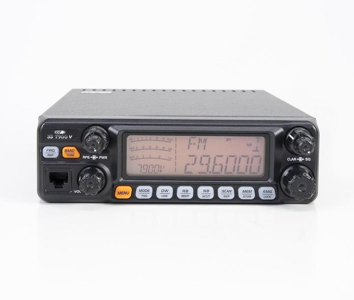 Image du produit CRT Alpha Radioamateur CRT SS 7900 V TURBO CB, SSB, AM, FM, LSB, USB, SSB 28-29,7 MHz, ASQ, RF Gain, Roger