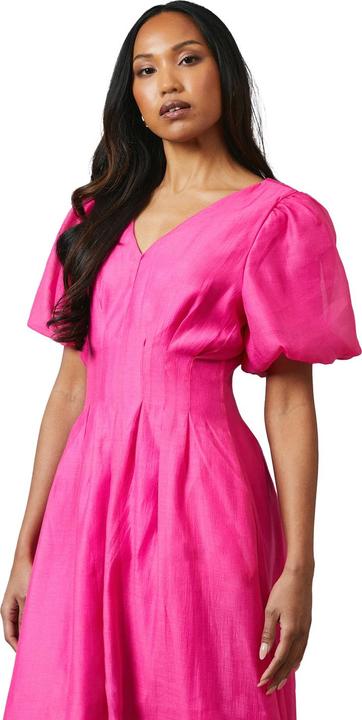 Immagine prodotto Principles Vestito Midi Plissettata Manica a Sbuffo Donna (38 D)