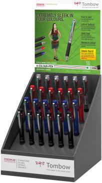 Produktbild Tombow 4-Farben Druckkugelschreiber (Multicolor)