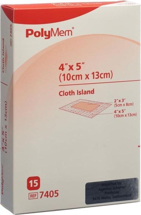 Image du produit PolyMem Pansement 10x13cm Adh vlies st 15 pc (15 x)