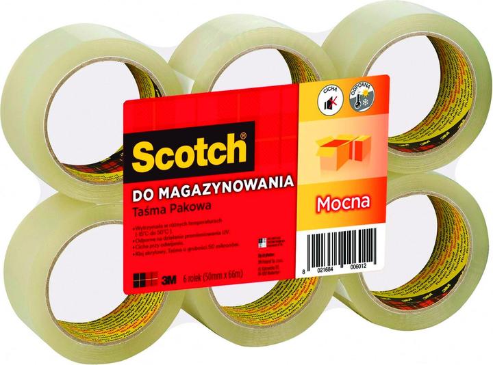 Scotch Storage packaging tape, strong, 50 mm, 66 m, transparent (50 mm)