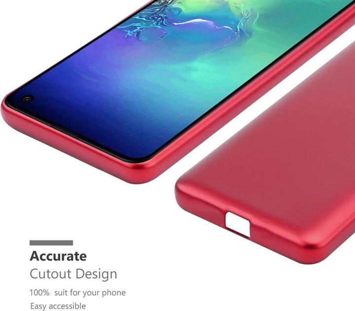 Actual product image Cadorabo TPU Matt Metallic Cover (Samsung Galaxy S10e)