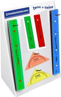 Actual product image Counter display rulers