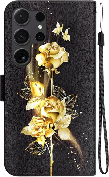 Actual product image Cover-Discount Galaxy S25 Ultra - Tasche Hülle mit Blüten Motiv (Samsung Galaxy S25 Ultra)