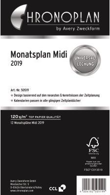 Immagine prodotto Chronoplan Piano mensile 2019 (Speciale, Tedesco)