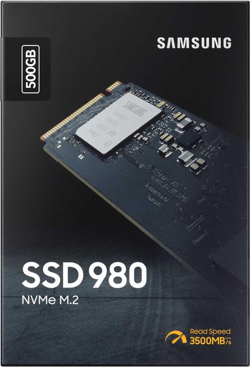 Produktbild Samsung 980 (500 GB, M.2 2280)