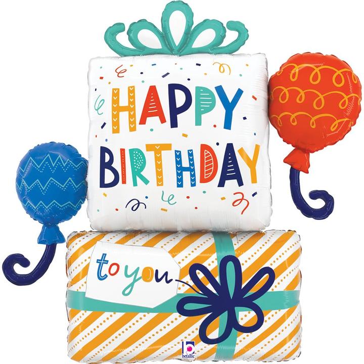 Produktbild Grabo Balloons XL Happy Birthday Geschenke Ballon