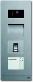 Produktbild ABB Aussenstation ABB-Welcome mit Fingerprint, Video, 1×Taste (App)