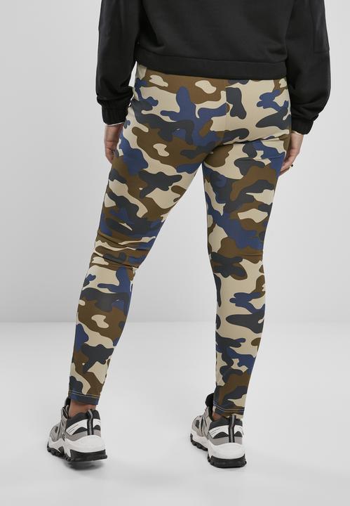 Actual product image Urban Classics Ladies High Waist Camo Tech Leggings (XL)