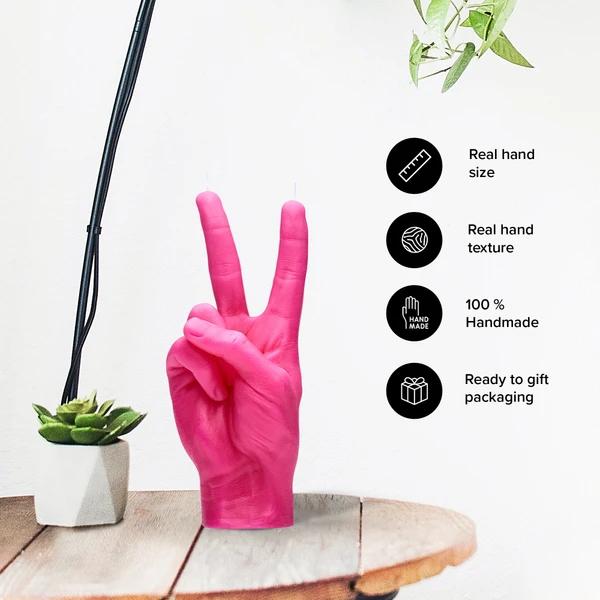Image du produit Candle Hand Victoire (1 pcs)