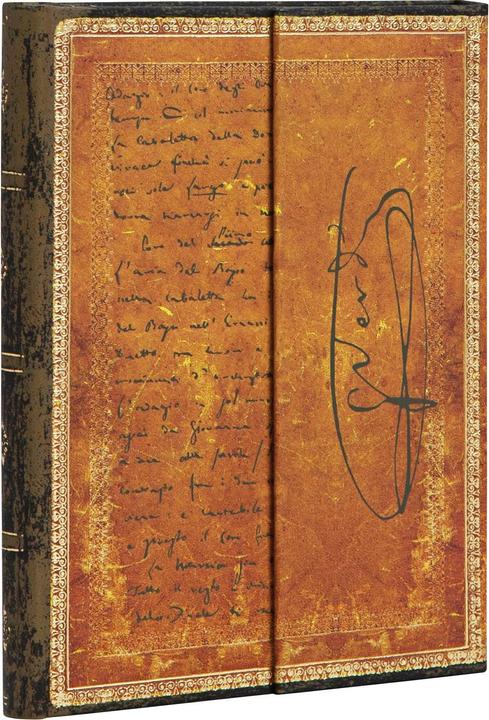 Produktbild Paperblanks fasz. Handschriften Notizbuch (A6, Kariert, Harter Einband)