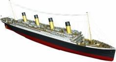 Produktbild Billing Boats 1:144 RMS Titanic Complete -Wooden hull (429413)