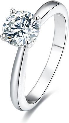 Produktbild Beneto Silver ring with crystals AGG200 - Circuit: 58 mm (58)