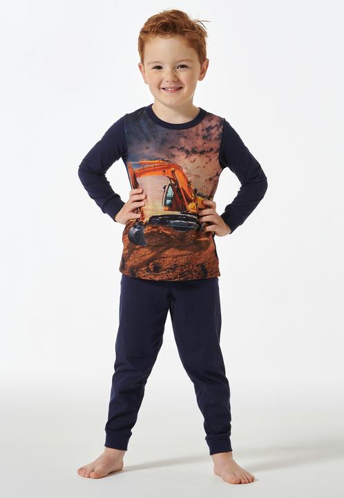 Actual product image Schiesser Boys pyjama excavator (98)