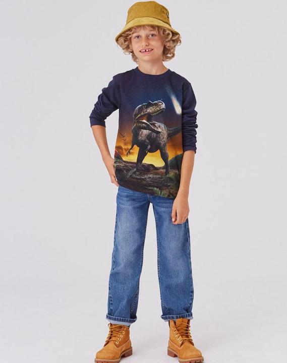 Image du produit Molo Chemise à manches longues Reif Dino (128)