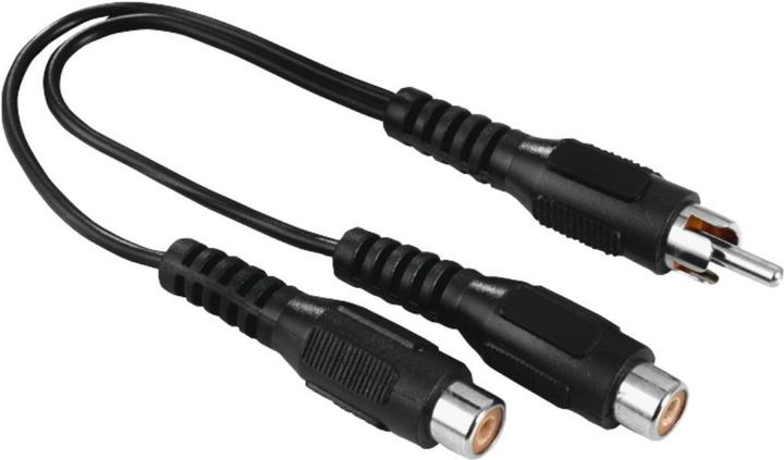 Actual product image Hama Subwoofer adapter, cinch plug - 2 cinch couplings