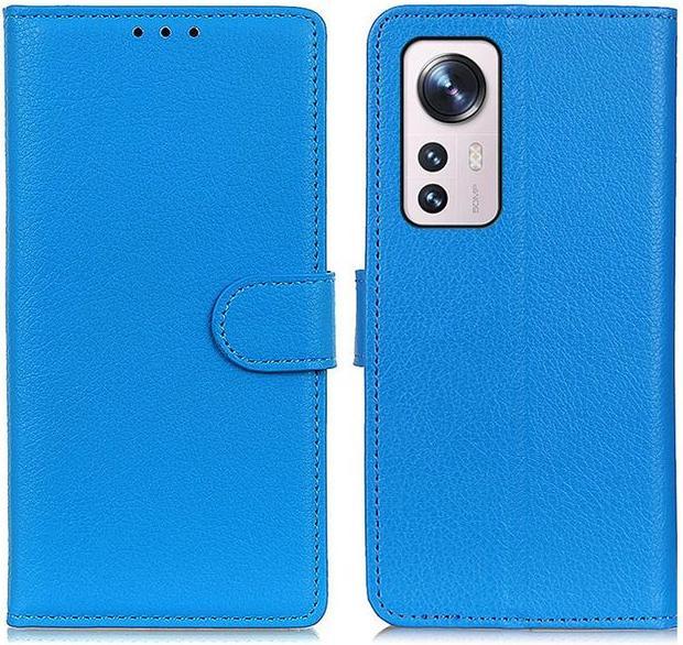 Produktbild MU Classic Litchi Leder Bookcover Series (Xiaomi 12X, Xiaomi 12)