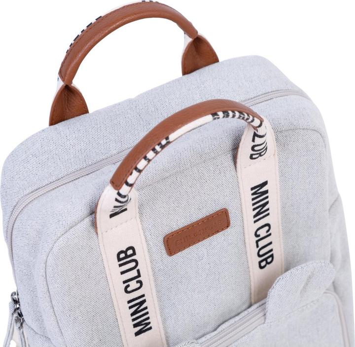 Produktbild Childhome Kinderrucksack Club Signature canvas altweiss (7.40 l)